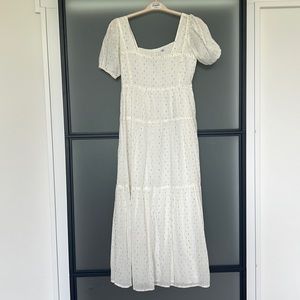 Never worn Sadie and sage white dress